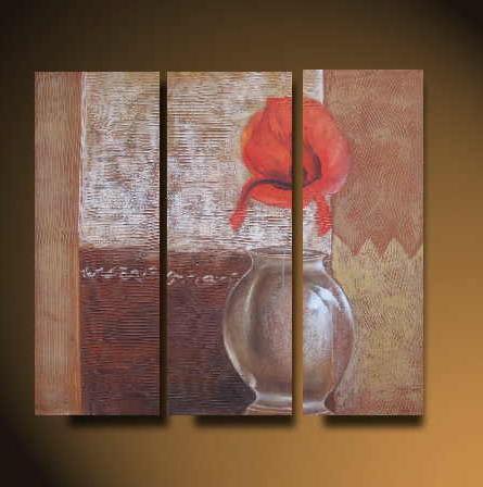 Dafen Oil Painting on canvas flower -set530